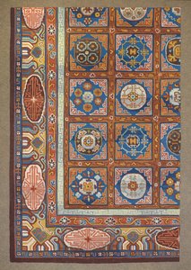Diseño de alfombra