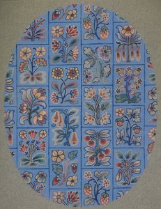 Diseño de alfombra de English School
