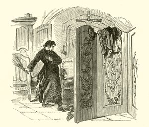 Castigo de un penitente (grabado) de English School