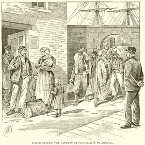 Castle Garden, la puerta de la inmigración a América
