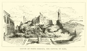 Castillo en Porto Ferrajo, la capital de Elba