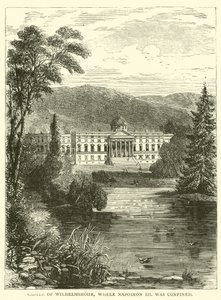 Castillo de Wilhelmshohe, donde fue confinado Napoleón III de English School