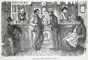 ¡Atrápalos vivos!, ilustración de Punch de English School