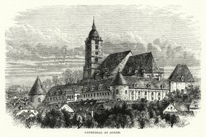 Catedral en Agram (grabado)