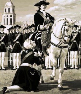 Catalina lideró una revuelta militar que derrocó a su esposo, el zar Pedro
