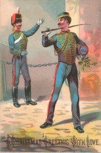 Caballería (militar), Tarjeta de Navidad
