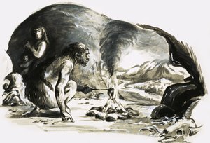 La cocina del hombre de las cavernas