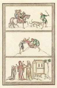Cenelm, Rey de Mercia, cazando, asesinato del Rey, Abadesa, monja y anacoreta
