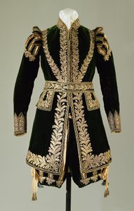 Traje ceremonial, 1821 de English School