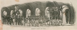 Ceremonia de apertura del túnel de English School