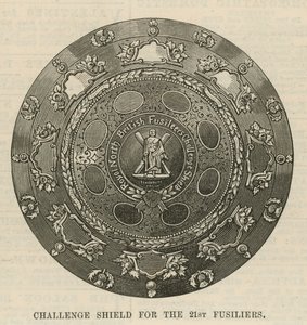 Escudo de Desafío para los 21º Fusileros