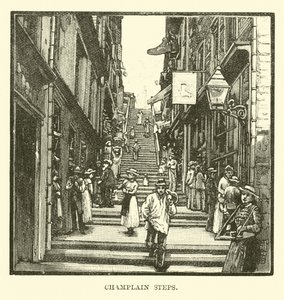 Escaleras de Champlain de English School