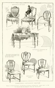 Muebles Característicos de Hepplewhite