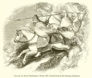 Carga de jefes irlandeses de English School