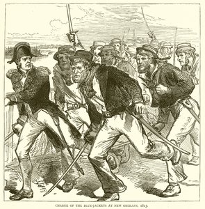 Carga de los Marineros en Nueva Orleans, 1815