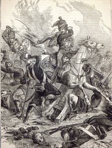 Carga de la Brigada Ligera, ilustración de 