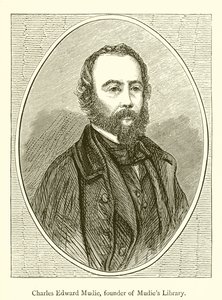 Charles Edward Mudie, fundador de la Biblioteca Mudie de English School
