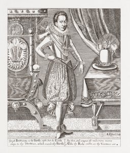 Carlos I, Rey de Inglaterra, Escocia e Irlanda, de la Galería de Retratos Raros de Woodburn, pub.1816 de English School
