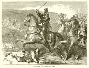 Carlos I en Naseby, 1645