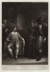 Carlos I capturado por el coronel Joyce de English School