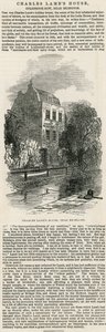Casa de Charles Lamb, cerca de Islington