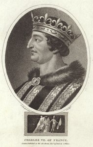 Carlos VII de Francia de English School