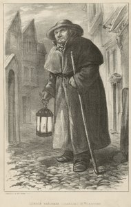 Charlie, un vigilante de Londres en el siglo XVIII de English School