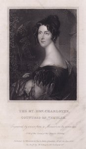 Charlotte, Condesa de Verulam, esposa de James Grimston