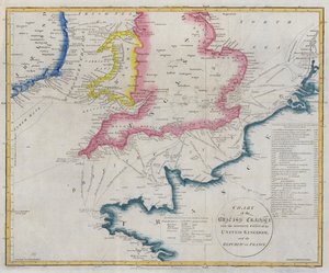 Carta del Canal de la Mancha de English School