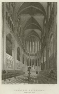 Catedral de Chartres, Vista del Coro de English School