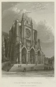 Catedral de Chartres, Vista del Transepto Sur de English School