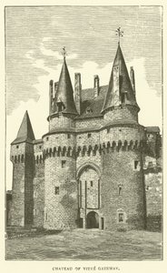 Castillo de Vitre, puerta de entrada