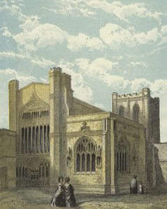 Catedral de Chester, Vista Suroeste de English School