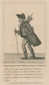 Chevalier John Theodora De Verdion, el Librero Ambulante y Profesor de Idiomas de English School