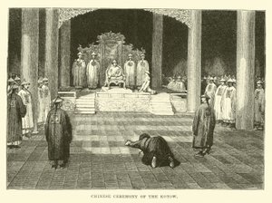 Ceremonia china del Kotow