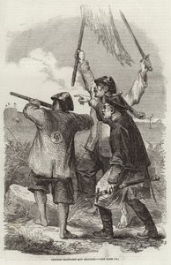 Mandarín chino y soldados de English School