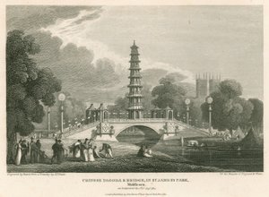 Pagoda china y puente, St James
