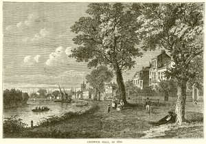 Chiswick Mall, en 1820 de English School