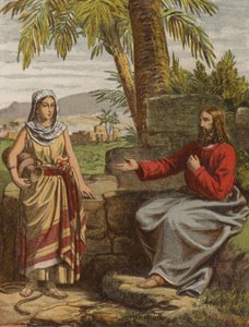 Cristo y la mujer de Samaria