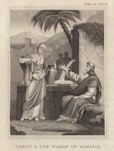 Cristo y la mujer de Samaria de English School