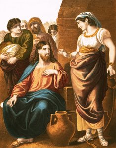 Cristo y la mujer de Samaria