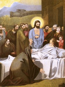 Cristo y la viuda de Naín