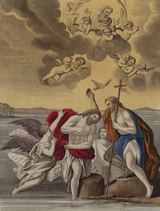 Cristo bautizada (color litho)