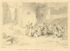 Cristo resucitando al hijo de la viuda, Lucas VII