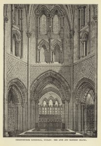 Catedral de Christchurch, Dublín, el Ábside y la Capilla Oriental de English School
