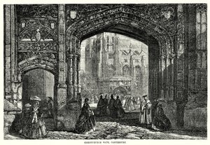 Puerta de Christchurch, Canterbury de English School