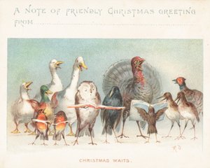 Esperas Navideñas, Tarjeta de Navidad