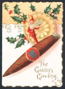 Tarjeta de Navidad - El saludo de los duendes de English School