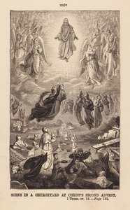 El segundo advenimiento de Cristo (grabado) de English School