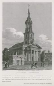 Iglesia de St Leonard, Shoreditch de English School